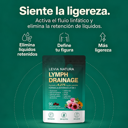 Cápsulas de Drenaje Linfático LeviaNatura®